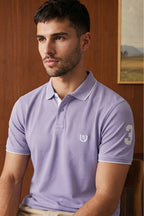 Contrast Placket Polo - 6001