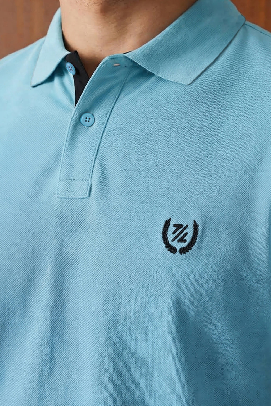 Contrast Placket Polo - 6001