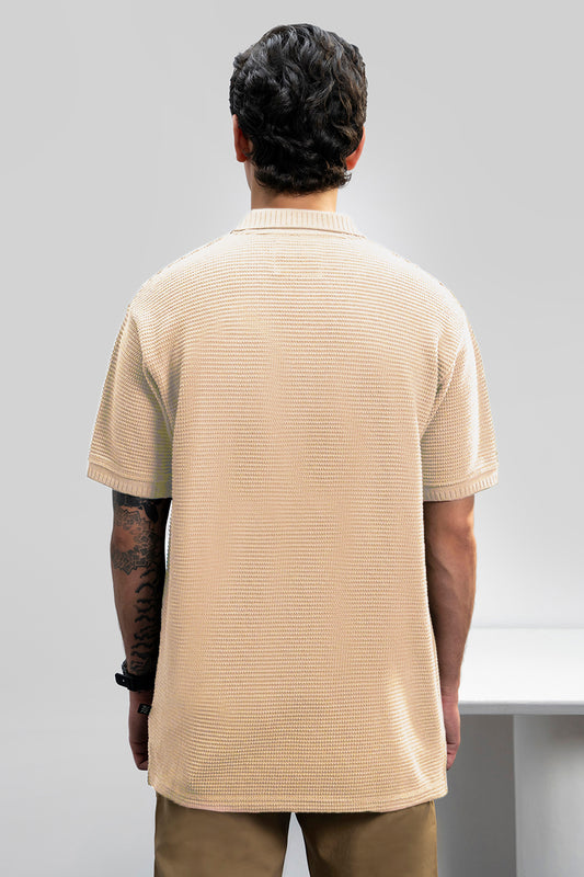 Textured Polo - 5003
