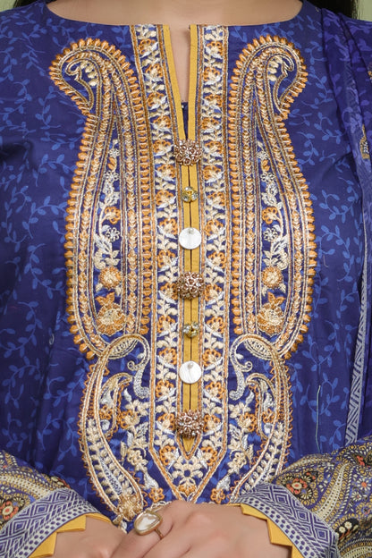 Embroidered Shirt Dupatta - 1688