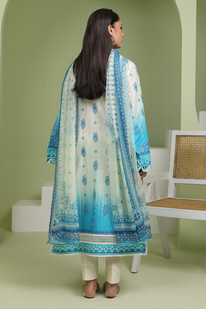 Embroidered Shirt Dupatta - 1694