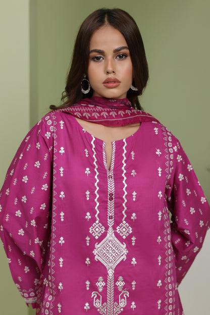 Embroidered Shirt Dupatta - 1717