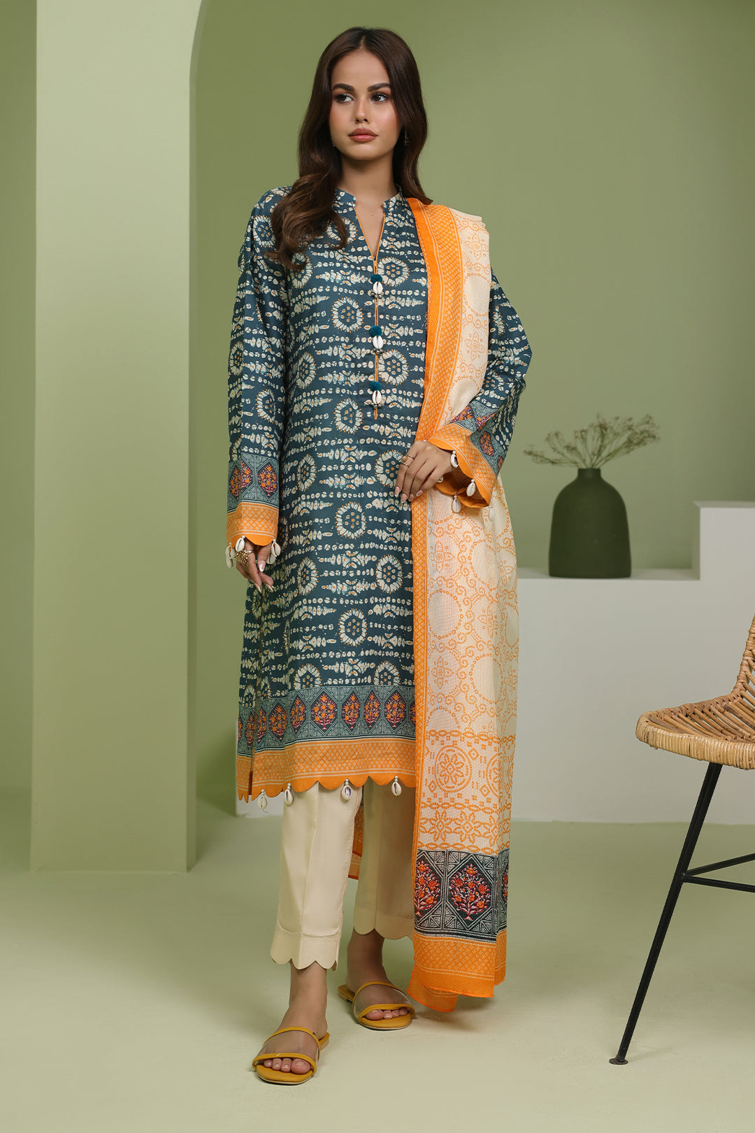 Shirt Dupatta - 1387