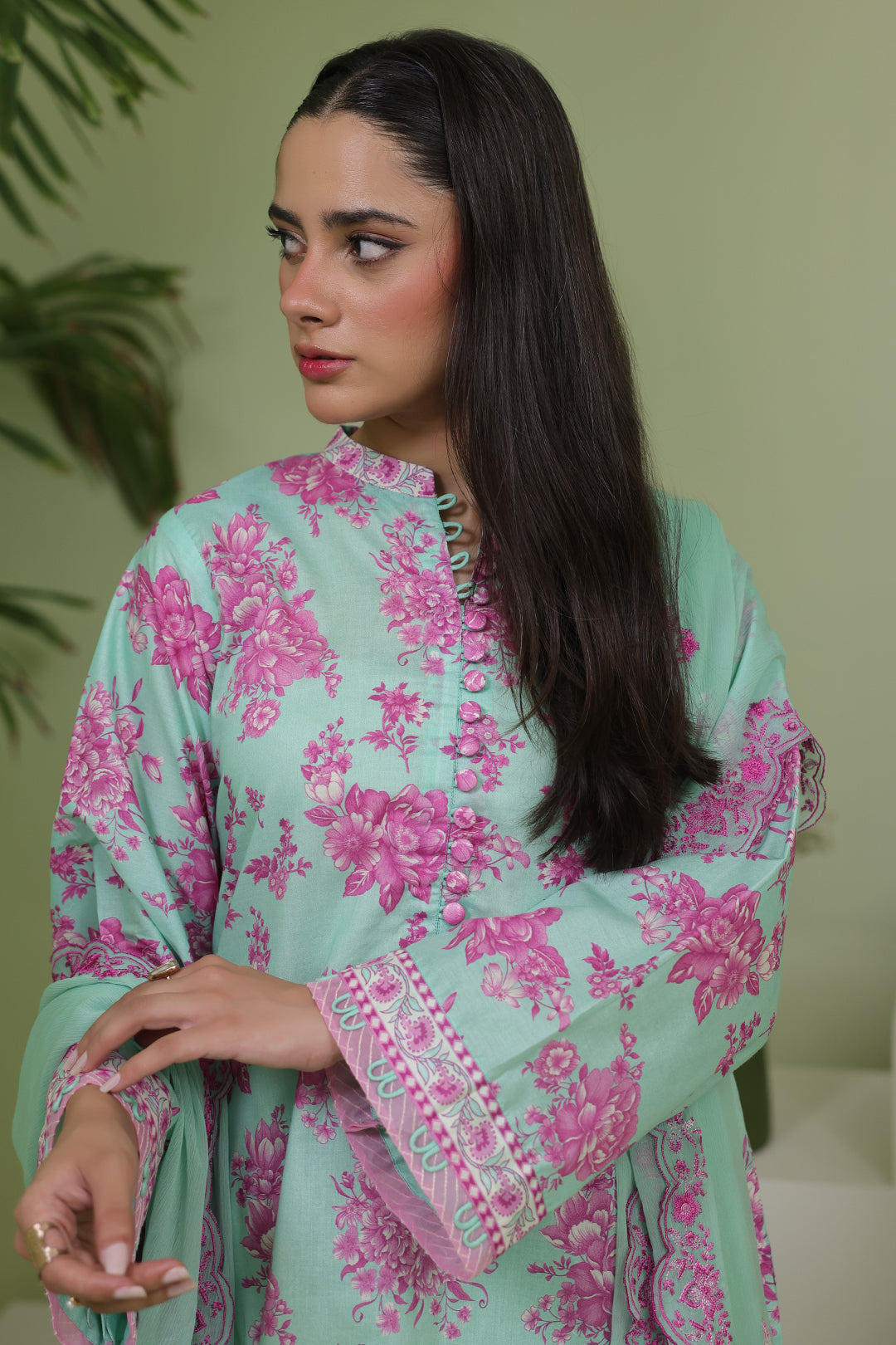 Embroidered Shirt Shalwar Dupatta - 1368