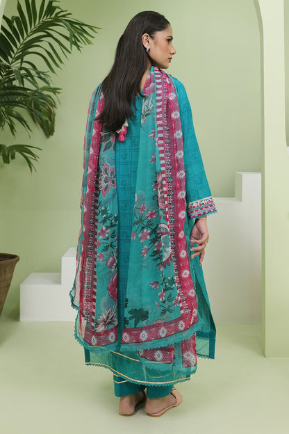 Embroidered Shirt Shalwar Dupatta - 1464