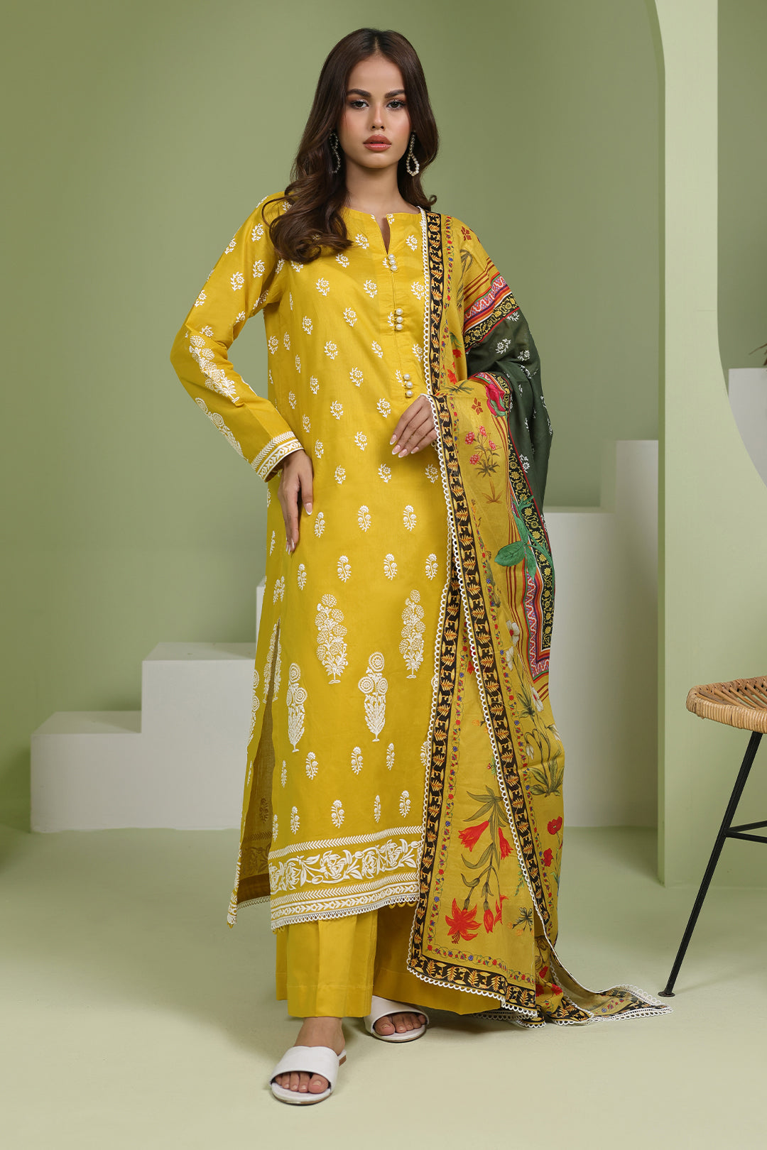 Shirt Shalwar Dupatta - 1236