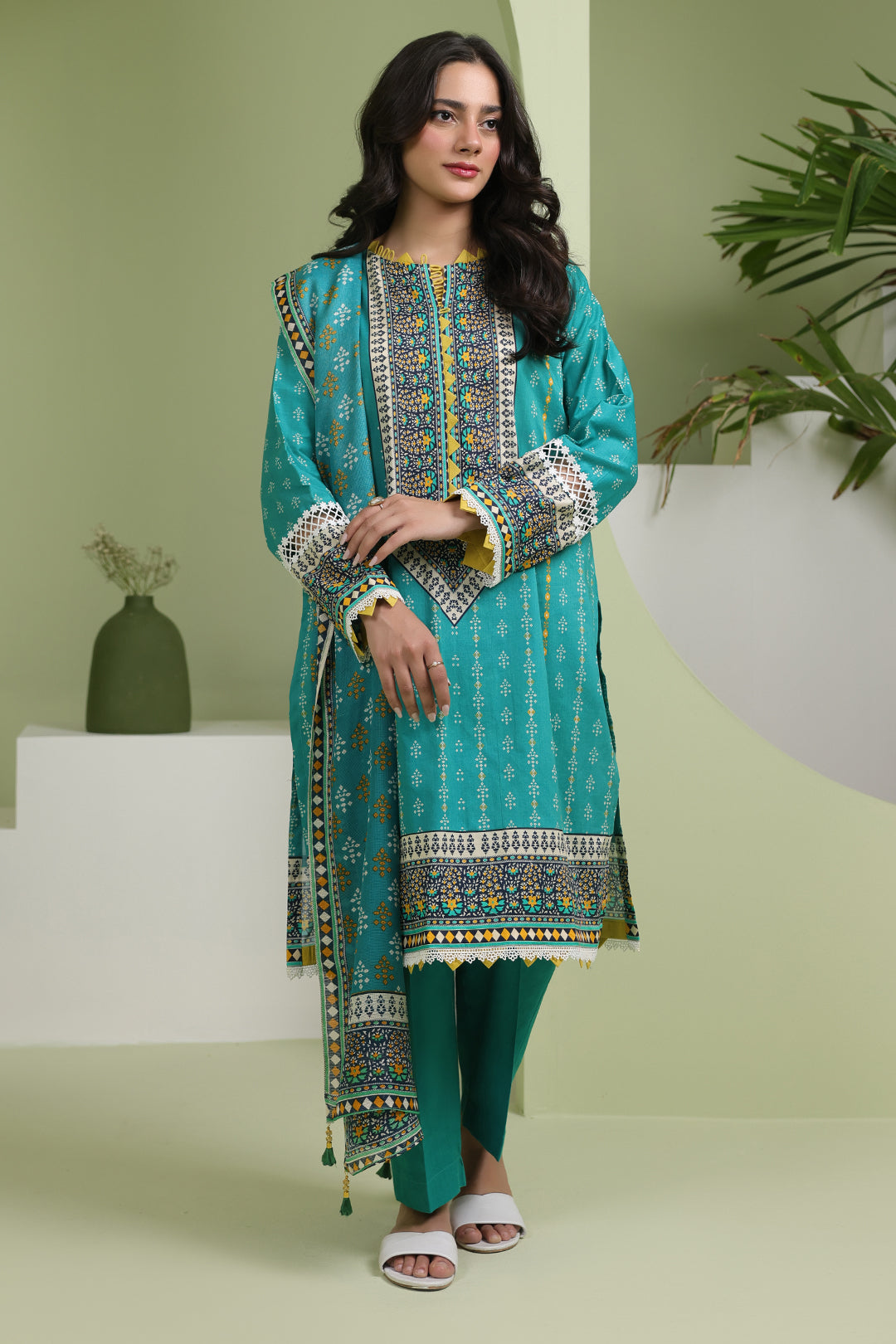 Shirt Shalwar Dupatta - 1416