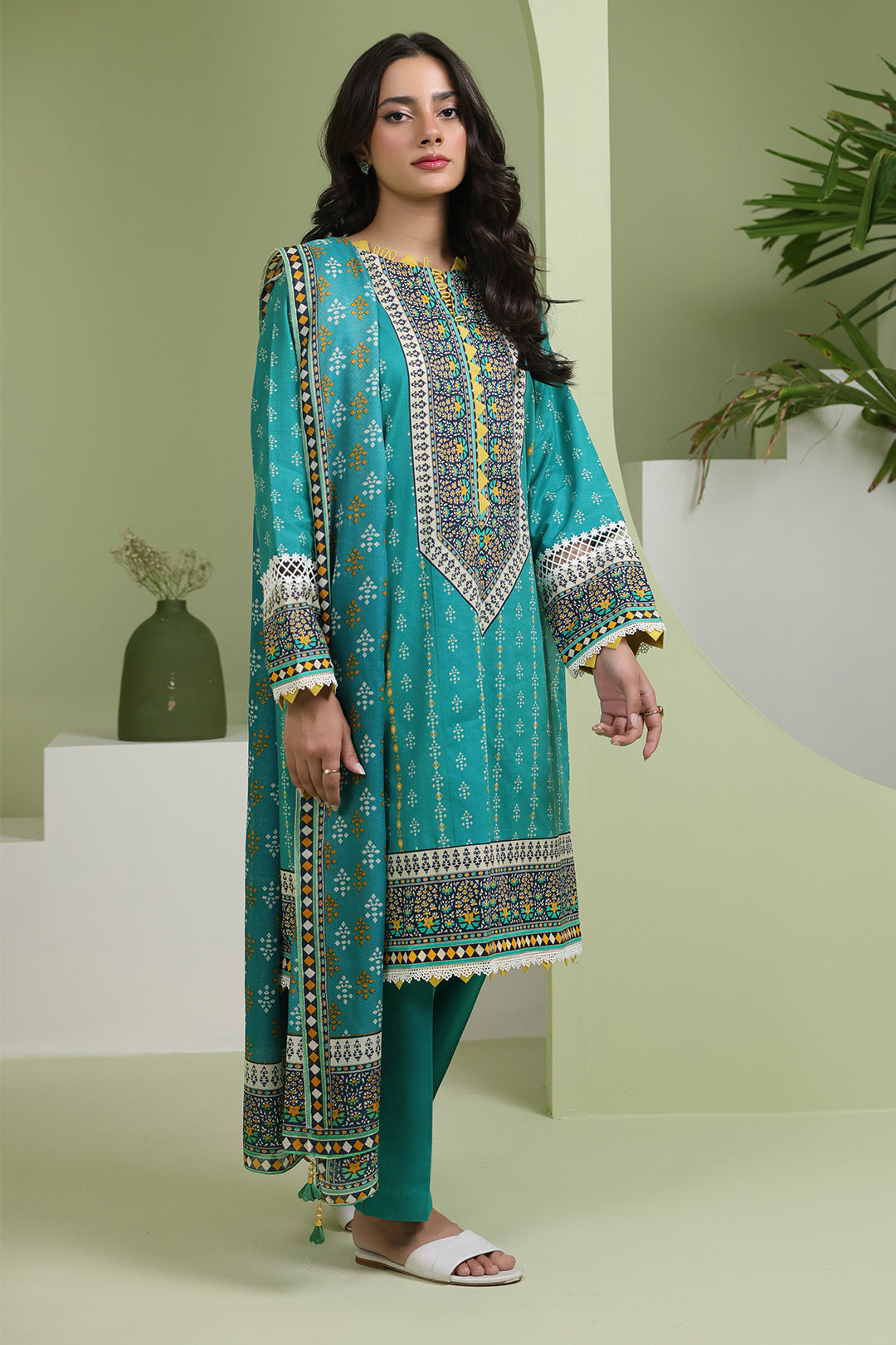 Shirt Shalwar Dupatta - 1416