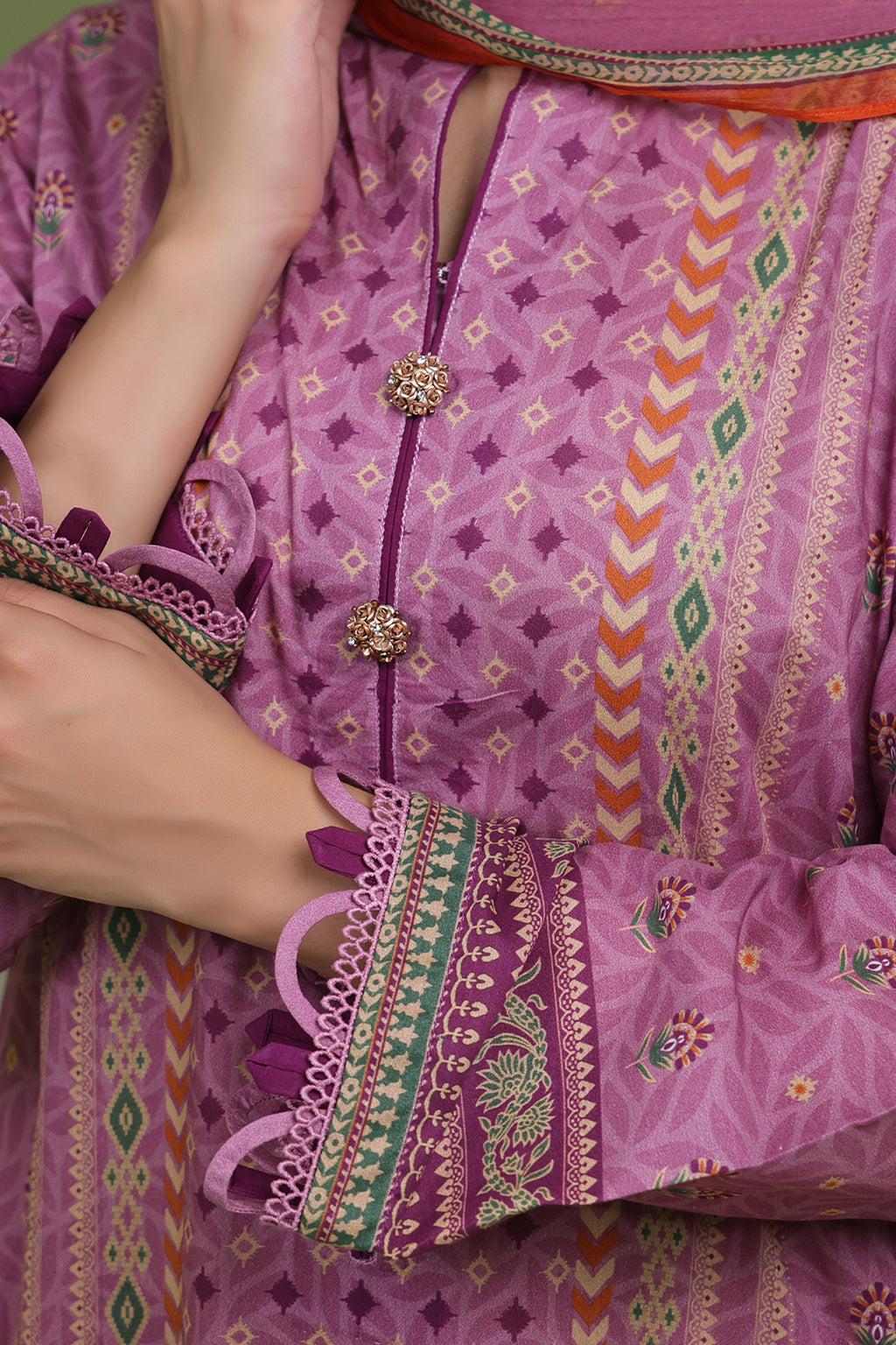 Shirt Shalwar Dupatta - 1718