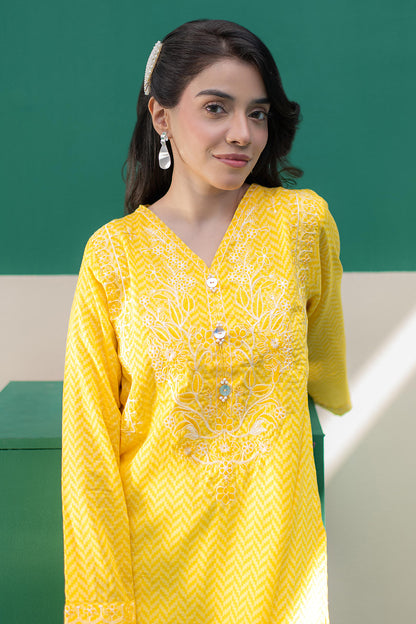 Embroidered Kurta - 2895
