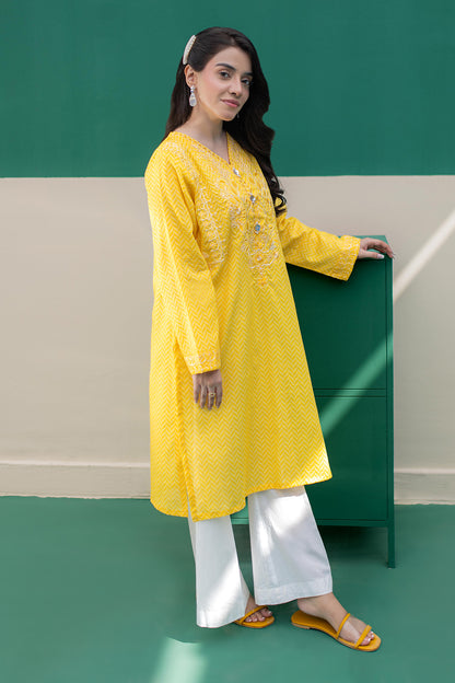 Embroidered Kurta - 2895