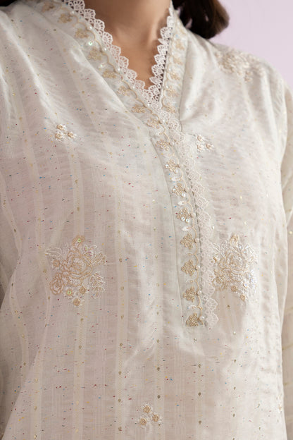 Embroidered Kurta Dupatta - 2121