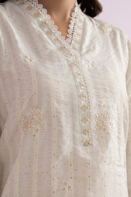 Embroidered Kurta Dupatta - 2121