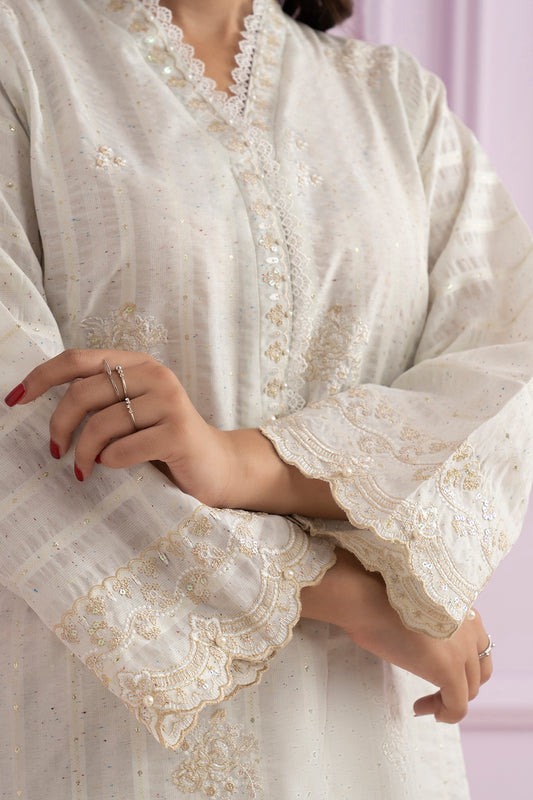 Embroidered Kurta Dupatta - 2121