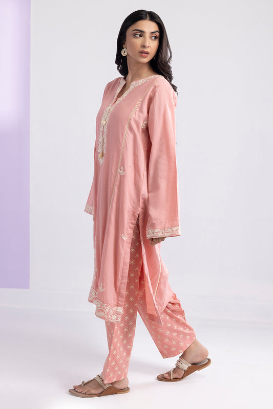 Embroidered Kurta Trouser - 2127