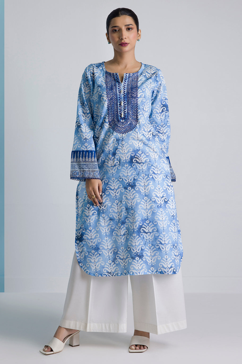 Embroidered Kurta - 1999