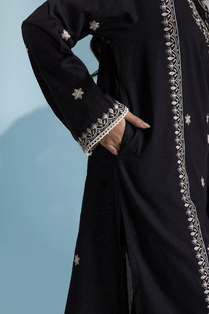 Embroidered Kurta Trouser - 1980