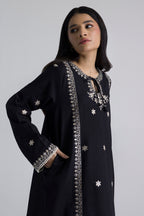 Embroidered Kurta Trouser - 1980