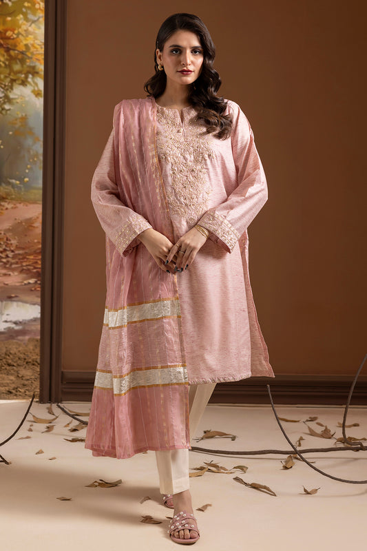 Embroidered Kurta Trouser - 2629