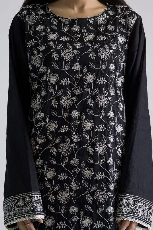 Embroidered Kurta Dupatta Trouser - 1784