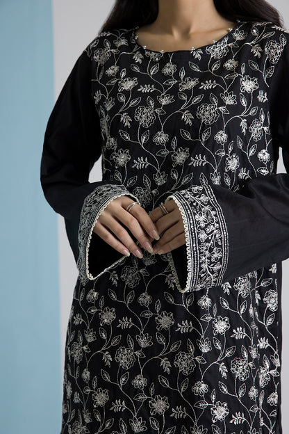 Embroidered Kurta Dupatta Trouser - 1784