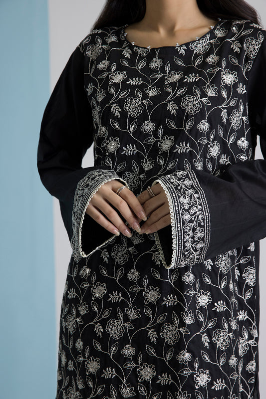 Embroidered Kurta Dupatta Trouser - 1784