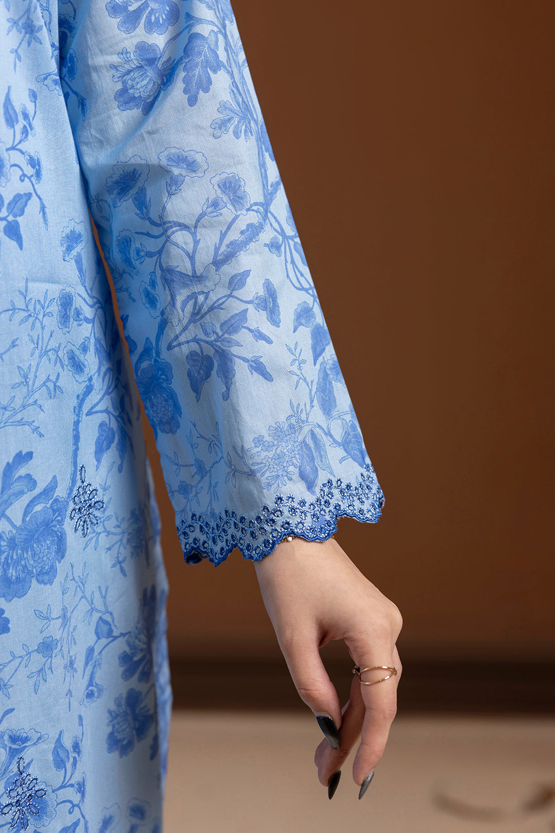 Embroidered Kurta Dupatta Trouser - 1785