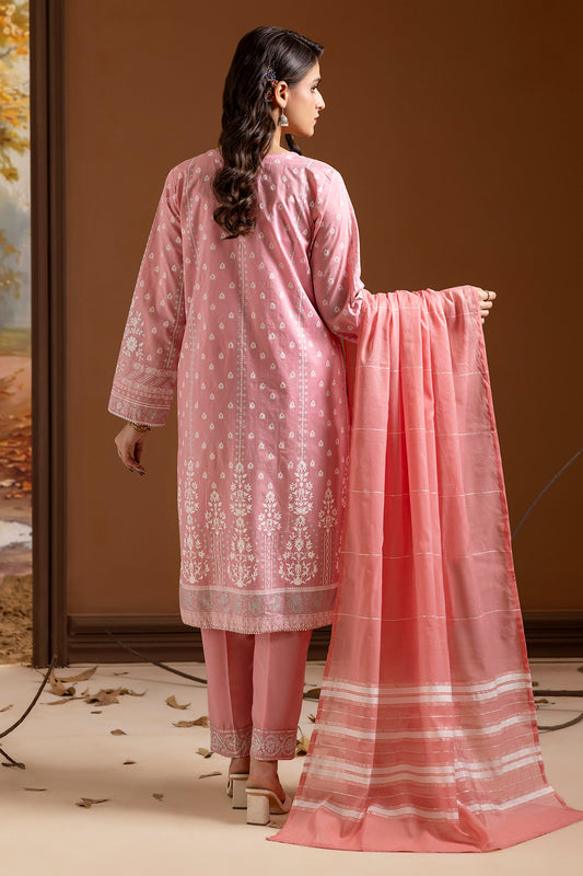 Embroidered Kurta Dupatta Trouser - 1786