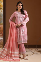 Embroidered Kurta Dupatta Trouser - 1786