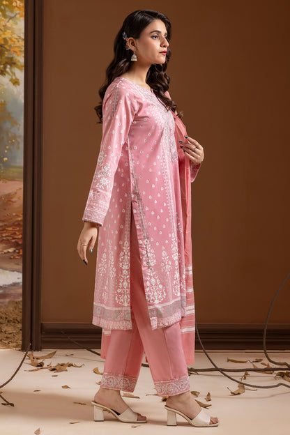 Embroidered Kurta Dupatta Trouser - 1786