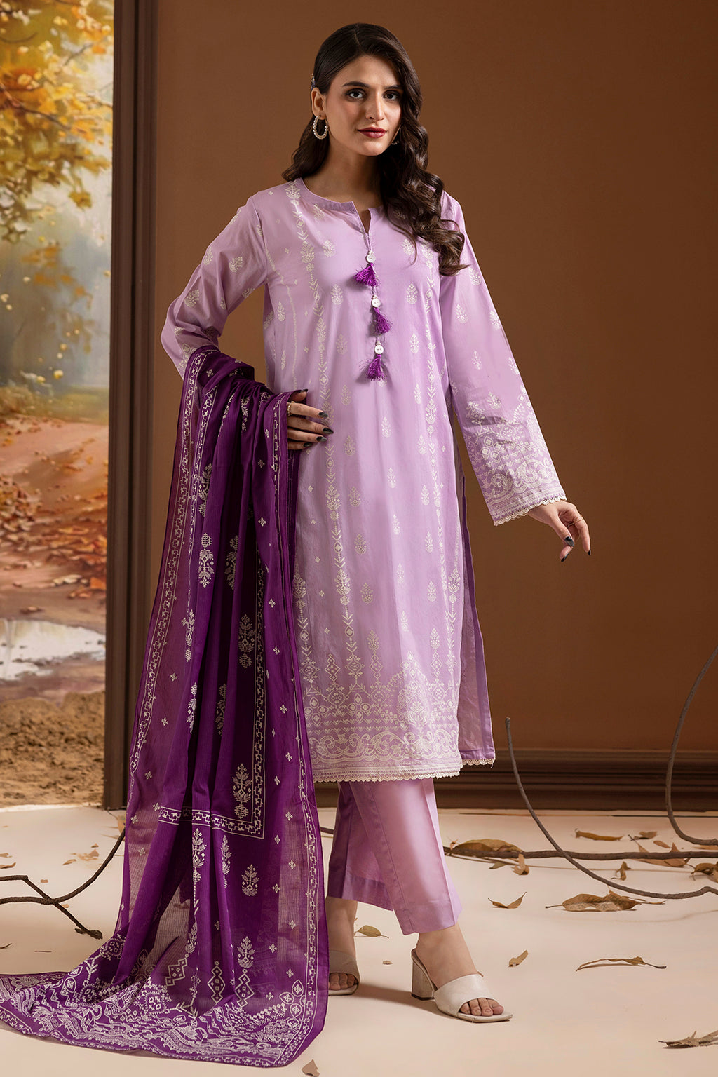 Kurta Dupatta Trouser - 1981