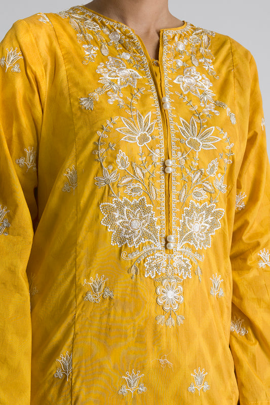Embroidered Kurta Dupatta Trouser - 2061