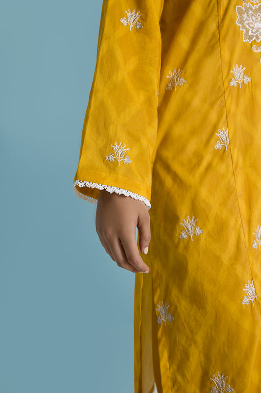 Embroidered Kurta Dupatta Trouser - 2061