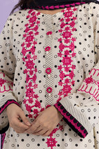Embroidered Kurta Dupatta Trouser - 2532