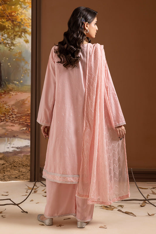 Embroidered Kurta Dupatta Trouser - 2668