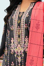 Embroidered Kurta Dupatta - 1365