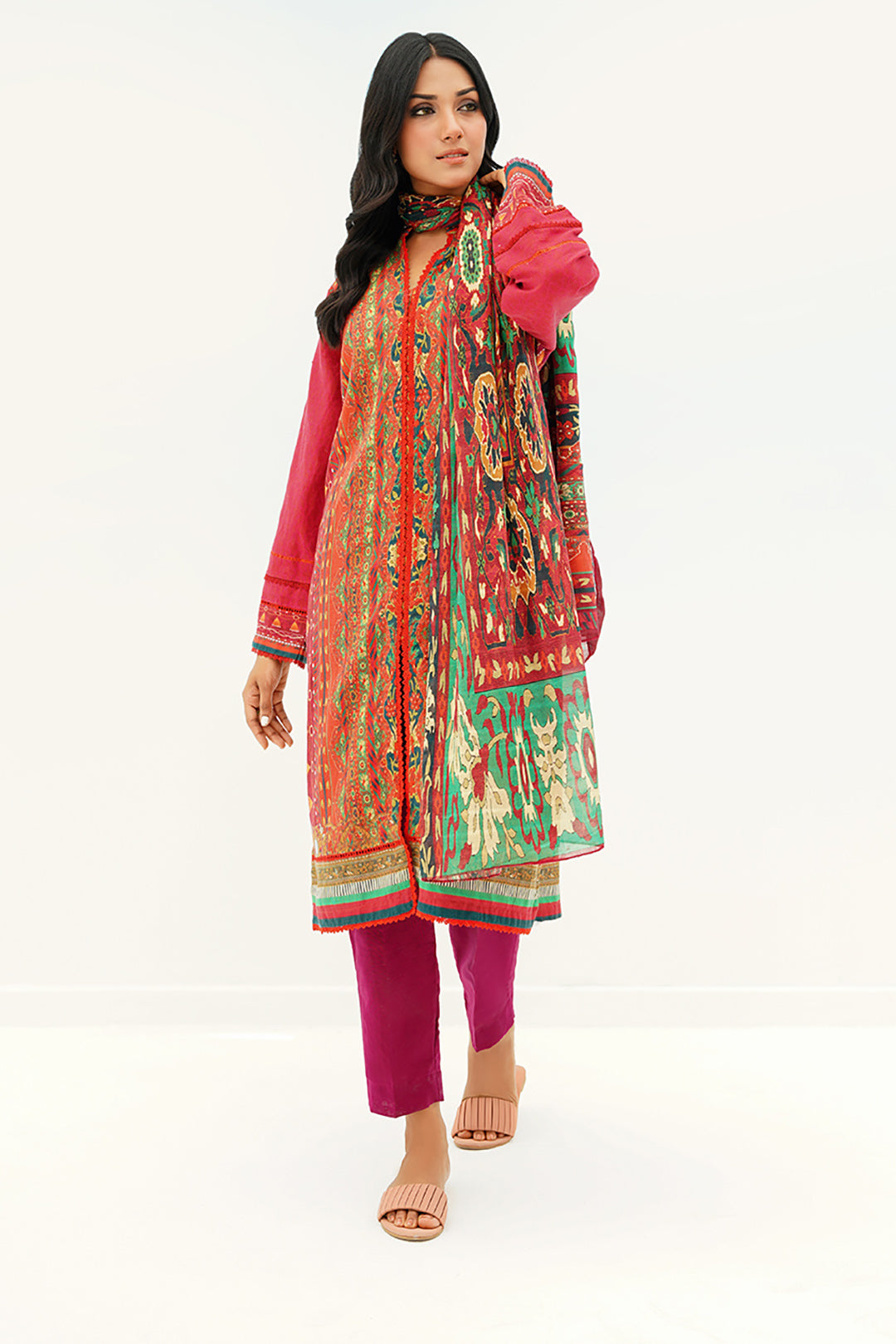 Kurta Dupatta Trouser - 1367