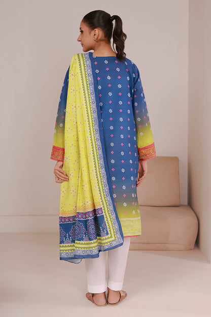 Embroidered Kurta Dupatta - 2936