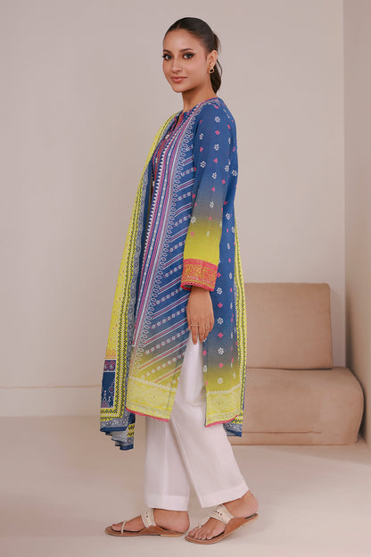 Embroidered Kurta Dupatta - 2936