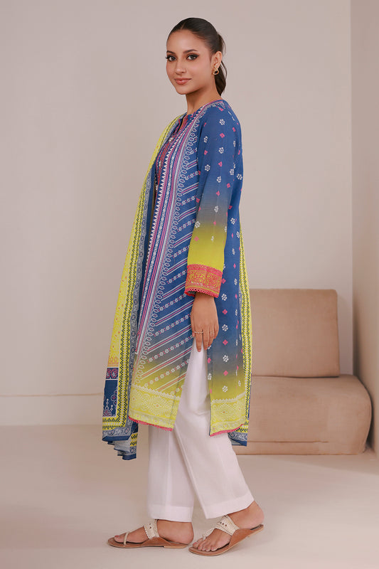 Embroidered Kurta Dupatta - 2936