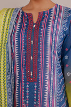 Embroidered Kurta Dupatta - 2936