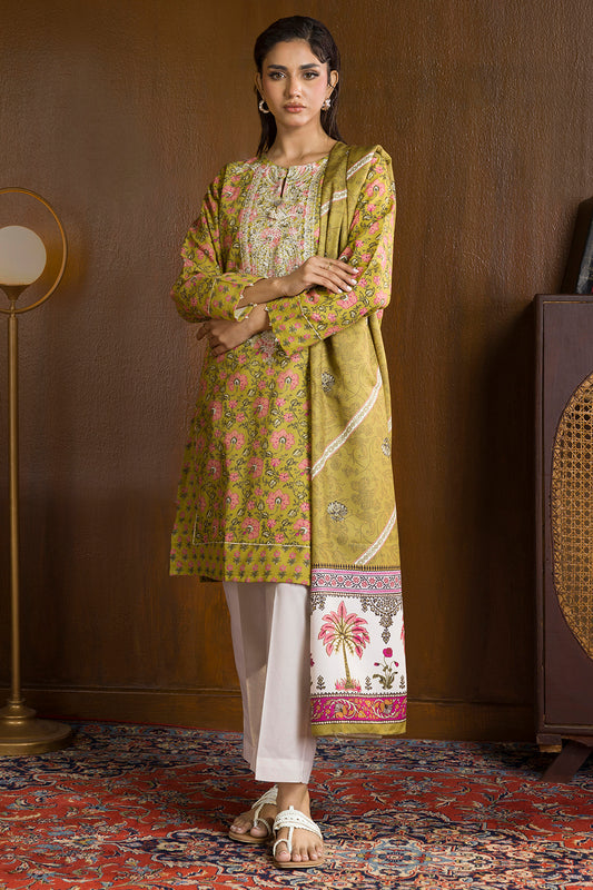 Embroidered Kurta Shawl - 3036