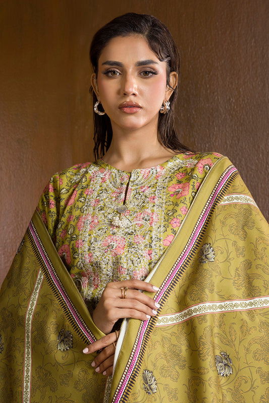 Embroidered Kurta Shawl - 3036