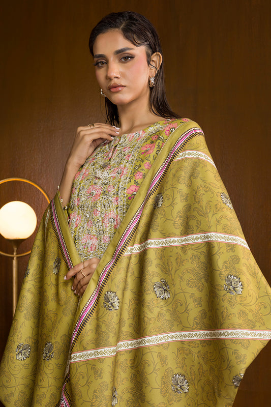 Embroidered Kurta Shawl - 3036