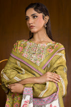 Embroidered Kurta Shawl - 3036