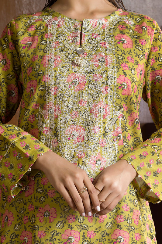 Embroidered Kurta Shawl - 3036