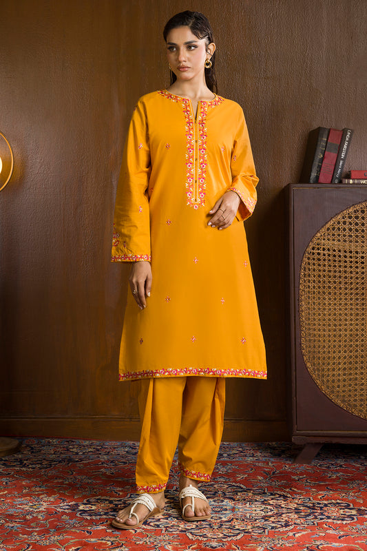 Embroidered Kurta Trouser - 3037