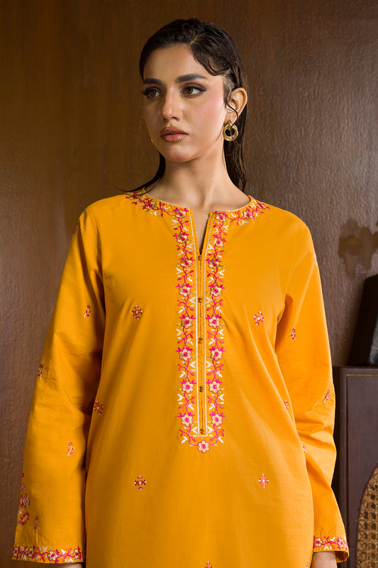 Embroidered Kurta Trouser - 3037
