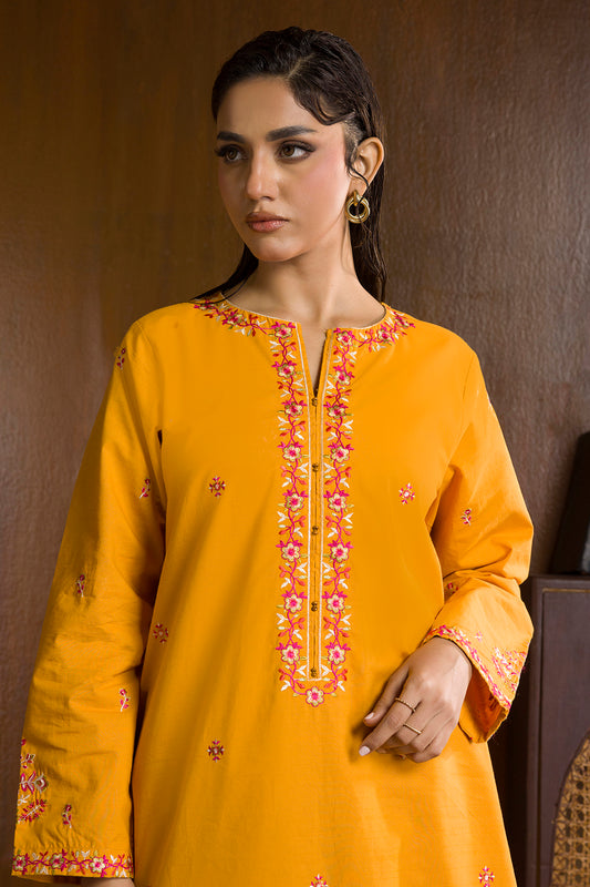 Embroidered Kurta Trouser - 3037