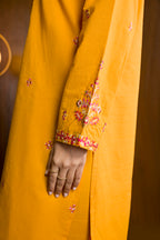 Embroidered Kurta Trouser - 3037